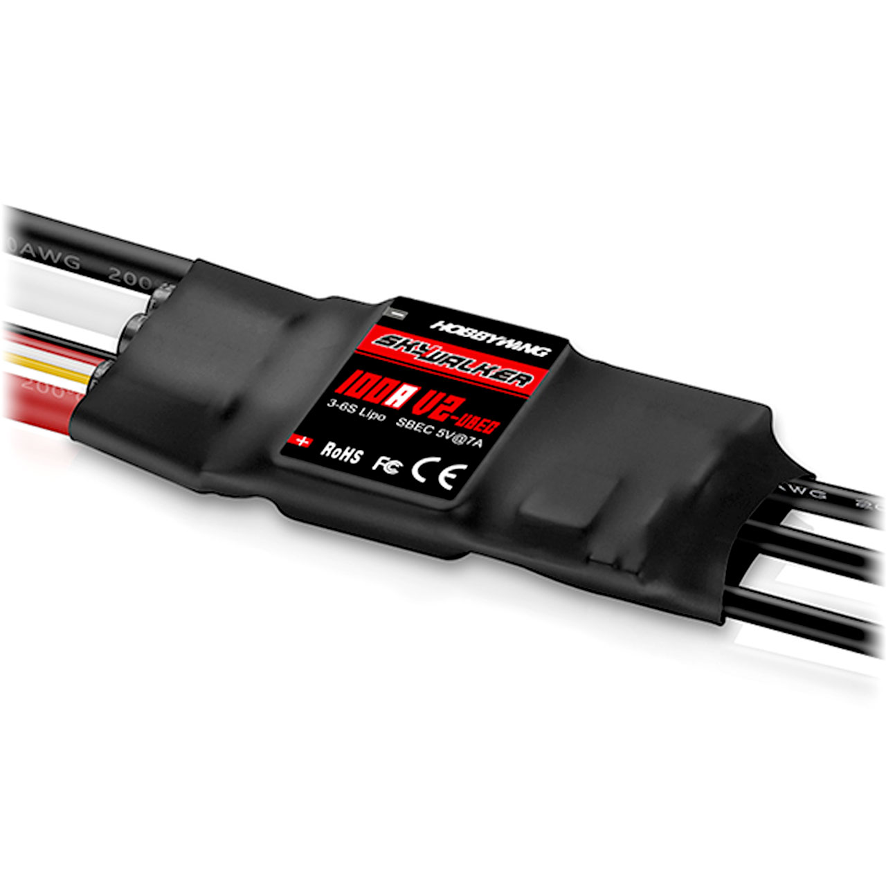 Hobbywing Skywalker V2 100A 3-6s, 7A BEC 80060441