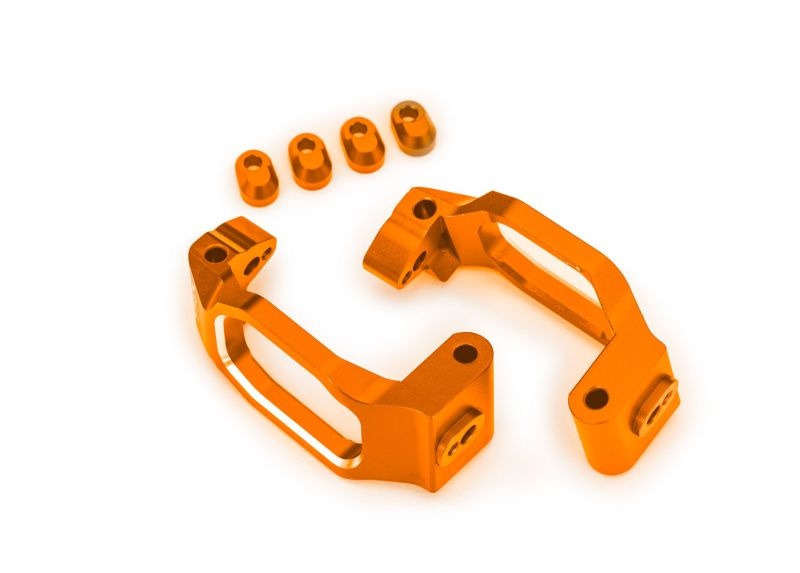 Traxxas Nachlaufblock vo Aluminium orange (2) MAXX + MAXX SLASH 10232-ORNG