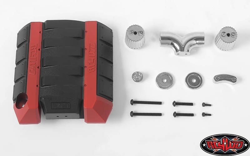 RC4WD V8 Engine Cover with Metal Intake Set f R3 Transmisson Z-S1749