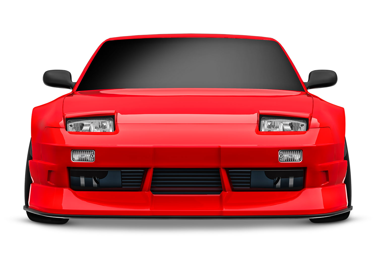 Traxxas 4-TEC Nissan 240SX rot 1/10 Drift RTR Brushed ohne Akku/Ladegerät 105247-4-RED - Abbildung 2