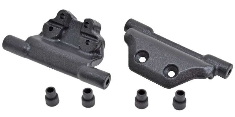 RPM Wheelie-Bar Halterung schwarz (passend für TRX3678) TRX Rustler 4x4 80962 - Abbildung 1