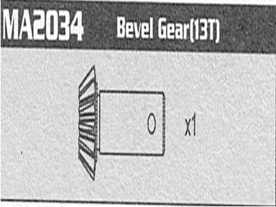 Amewi MA2034 Bevel Gear (13T) Raptor MA2034