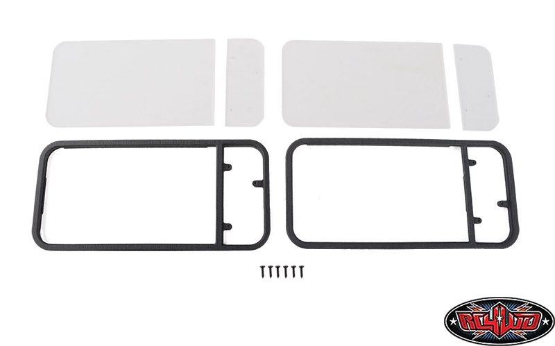 RC4WD Transition Side Rear Windows for Cruiser Body VVV-C1499