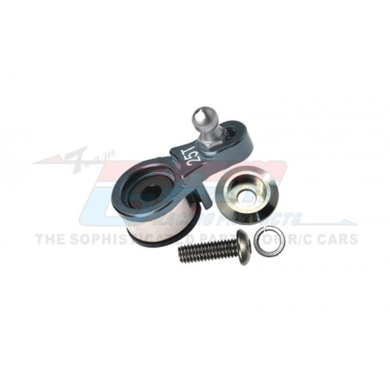 GPM Aluminium Servo Saver 25T für gesperrtes Diff schwarz TRX TRX4 & 6 TRX4025TSNBK