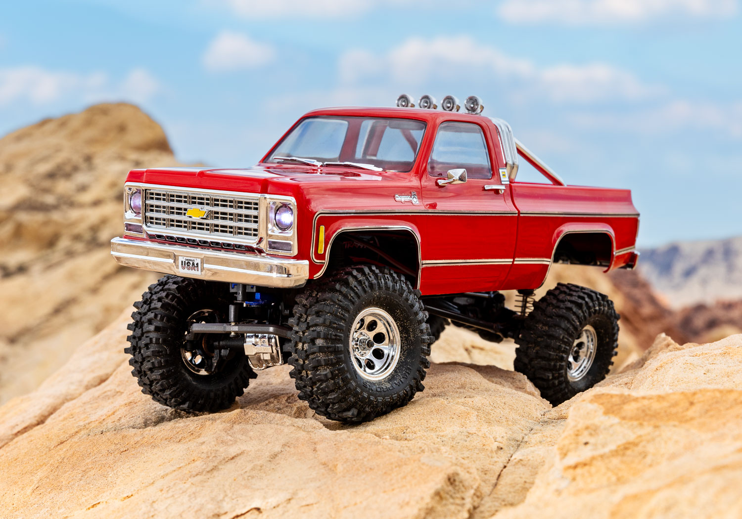 TRAXXAS TRX-4M Chevy K10 4x4 High Trail rot 1/18 Crawler RTR 97064-1 - Abbildung 9