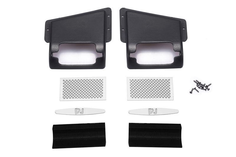GPM SCALE ACCESSORIES: METAL FENDER VENT (STYLE C) -18PC SET TRX4ZSP52BK
