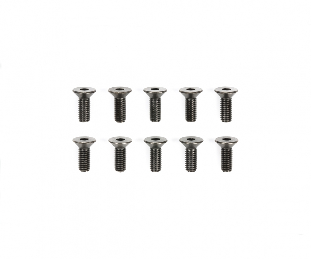 Tamiya 51627 3x8mm 6-Kant-Senkk. Schraube Stahl(10) 300051627