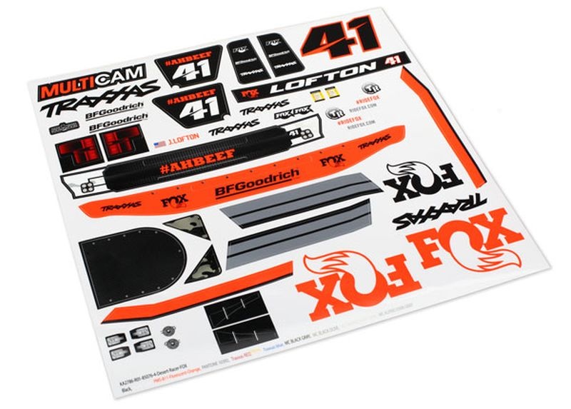 Decals, Unlimited Desert Racer, Fox Edition 8515 - Abbildung 1