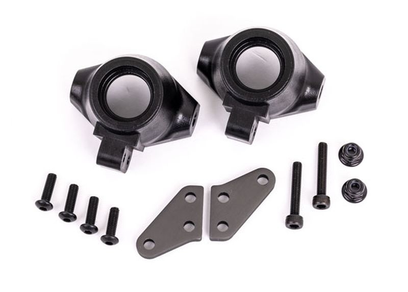 Traxxas Lenkhebel Alu dunkel l/r 9637A