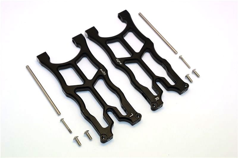 GPM Alu Querlenker unten hinten schwarz ARRMA Nero 6s MAN056BK