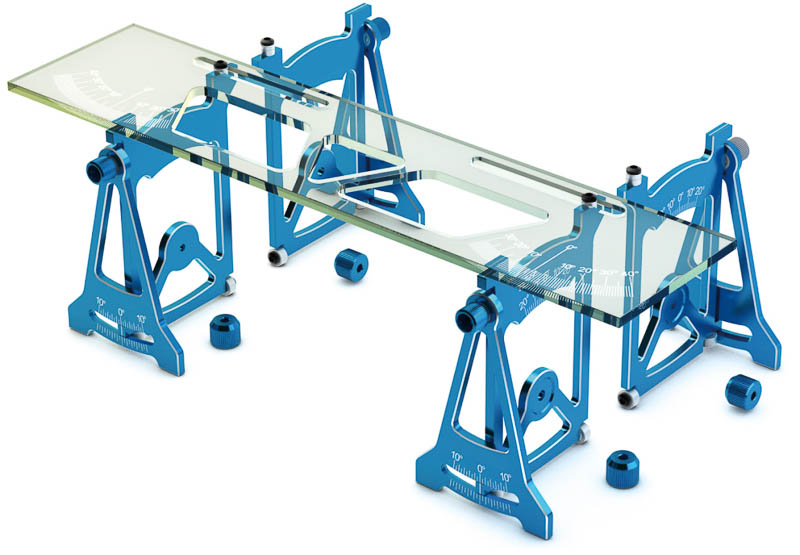 SkyRC Einstellehre Setup Tool Blau SK-600069-12