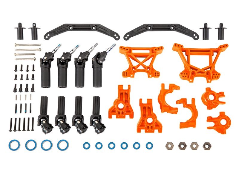 Traxxas Outer Driveline & Suspension Upgrade Kit extreme heavy duty 9080T