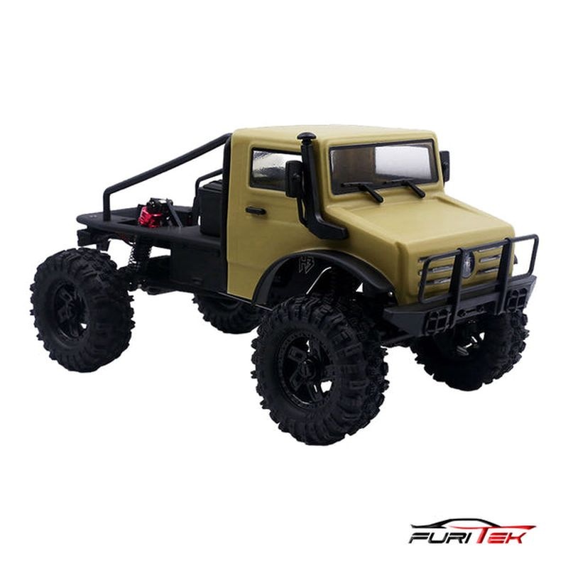 FURITEK CR-18P 2024 Rushmore matt-sand Brushless 1/18 RC Crawler FUR-2558