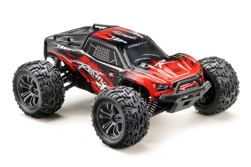 Absima 1:14 Elektro High Speed Monster Truck RACING schwarz/rot 4WD RTR 14005