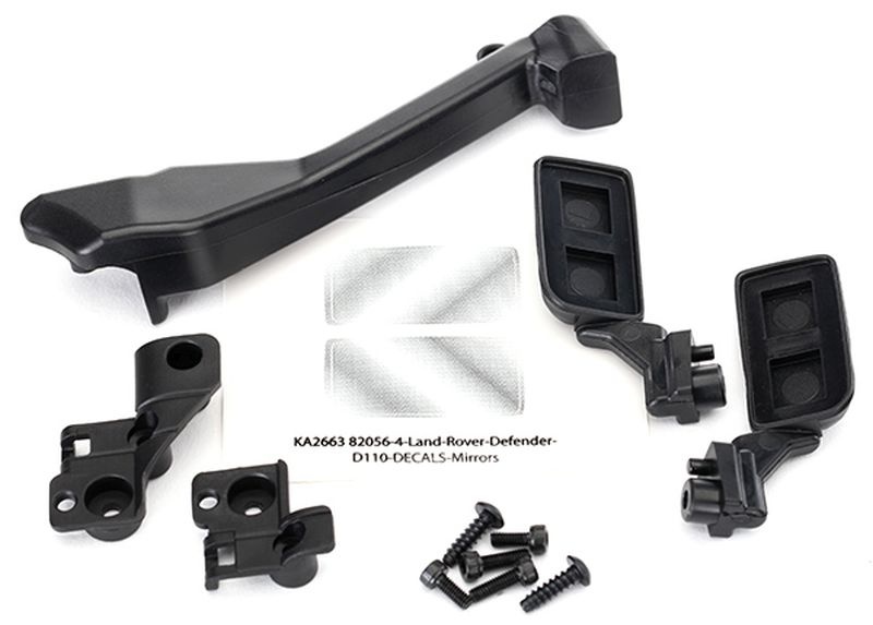 Traxxas Seitenspiegel (l/r), Schnorchel 8020 - Abbildung 1