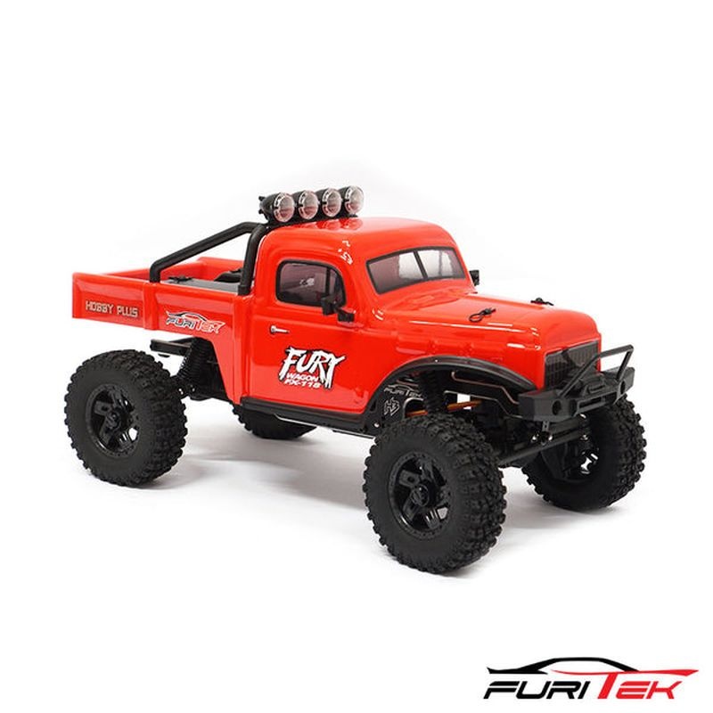 FURITEK FX118 FURY WAGON RTR rot Brushless 1/18 RC Crawler FUR-2414