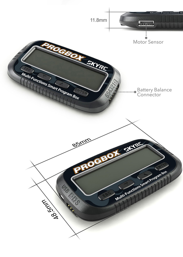 SkyRC Programmier Box für Torro Fahrtenregler SK-300046
