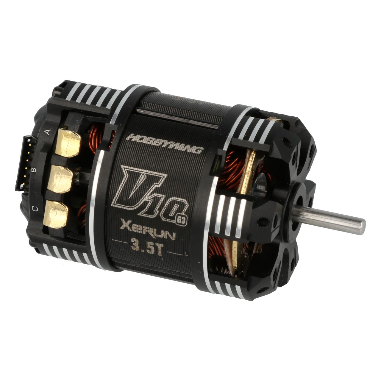 Hobbywing XeRun V10 3.5T Black G3, 9450kv 30401106 - Abbildung 1