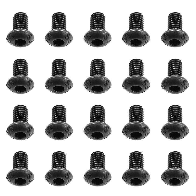 LC Racing Sechskant Rundkopfschraube M3x5 20 Stück LCSK01