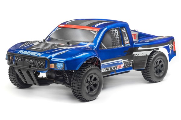Maverick Short Course Truck Karosserie blau lackiert Strada SC MV22752