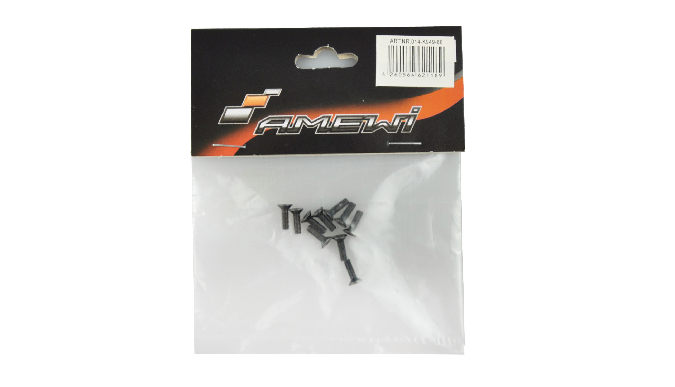 Amewi Flat head hexagon screw M3x10 DUNE Buggy 1:10 K949-88