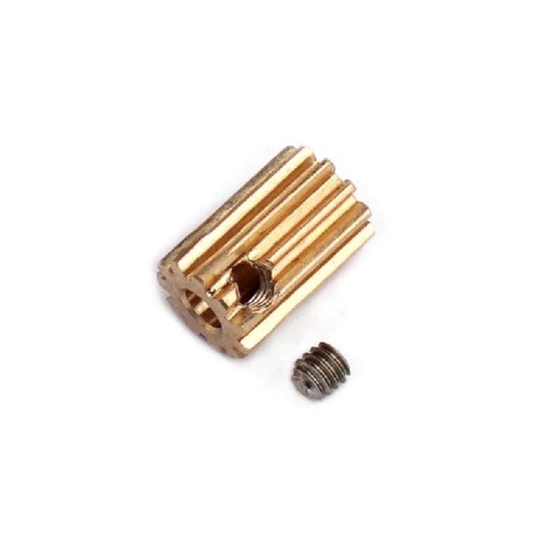FURITEK High Quality Ritzel 11Z Messing für TRAXXAS TRX-4M Micro Komodo Motor FUR-2275