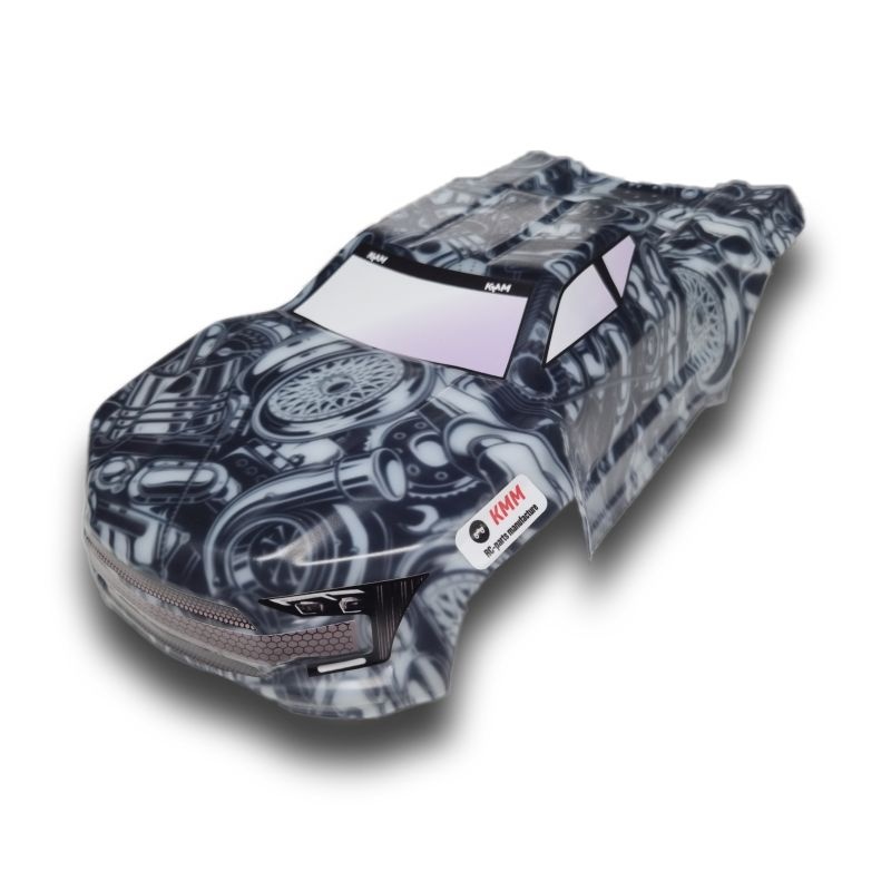 KMM Karo unbreakable +Dekor Turbo-Designprint für ARRMA Kraton 6S KMM001001TU