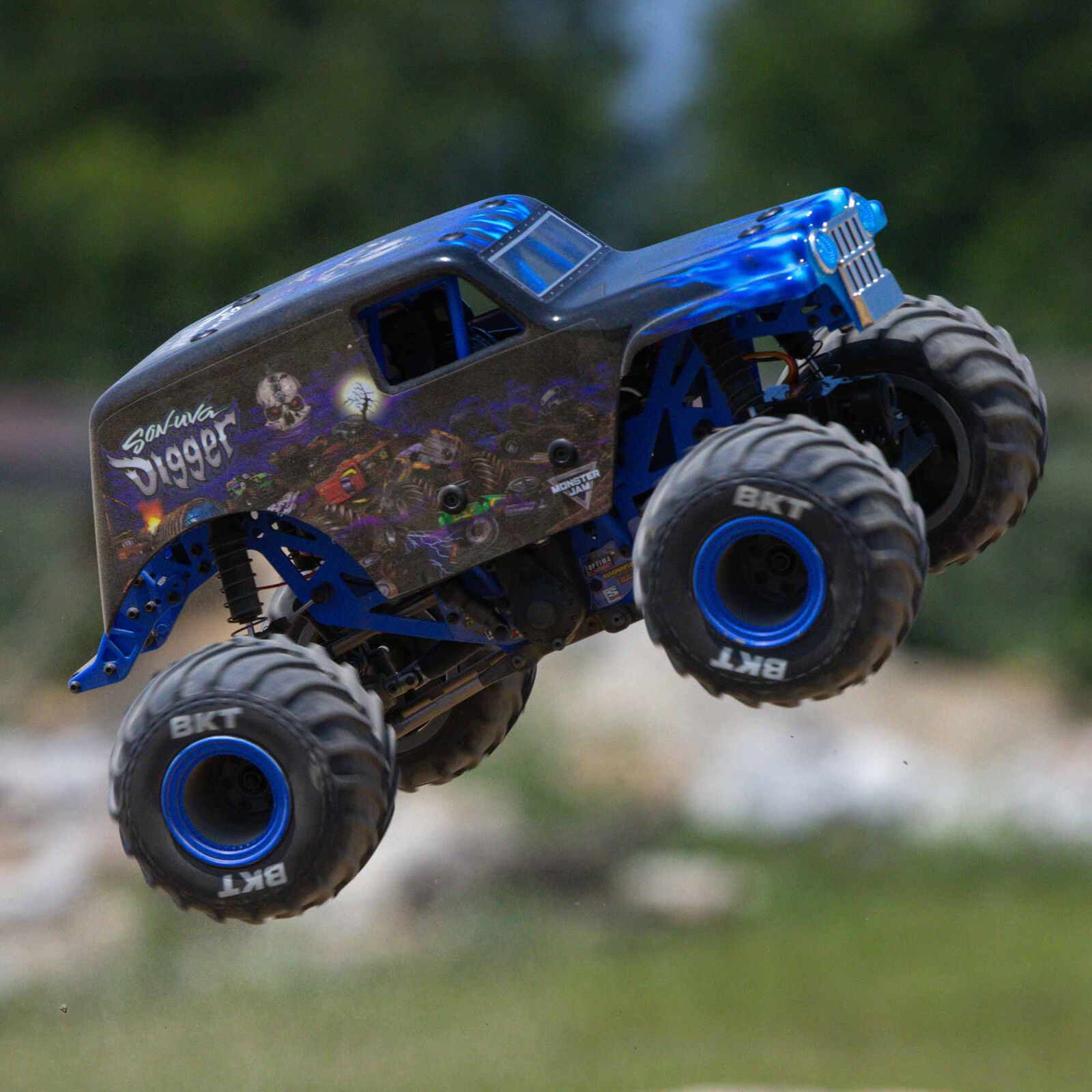 Losi Mini LMT Son Uva Digger 1/18 4WD Monster Truck LOS01026T2