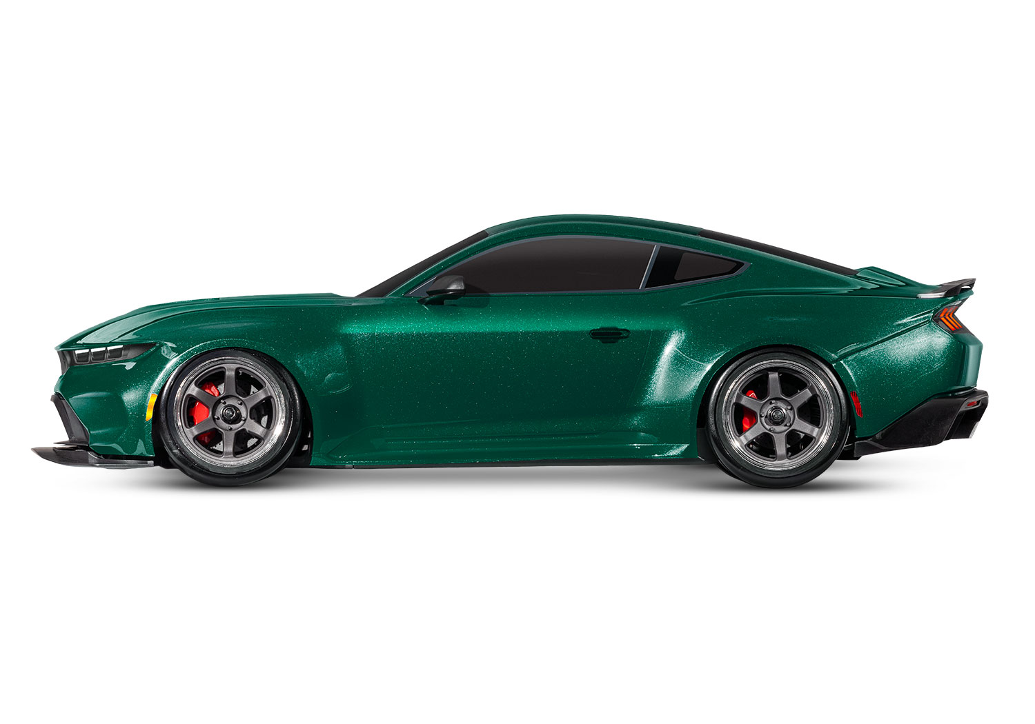 Traxxas 4-TEC Ford Mustang grün 1/10 Drift RTR Brushed ohne Akku und Ladegerät 105237-4-GRN - Abbildung 4
