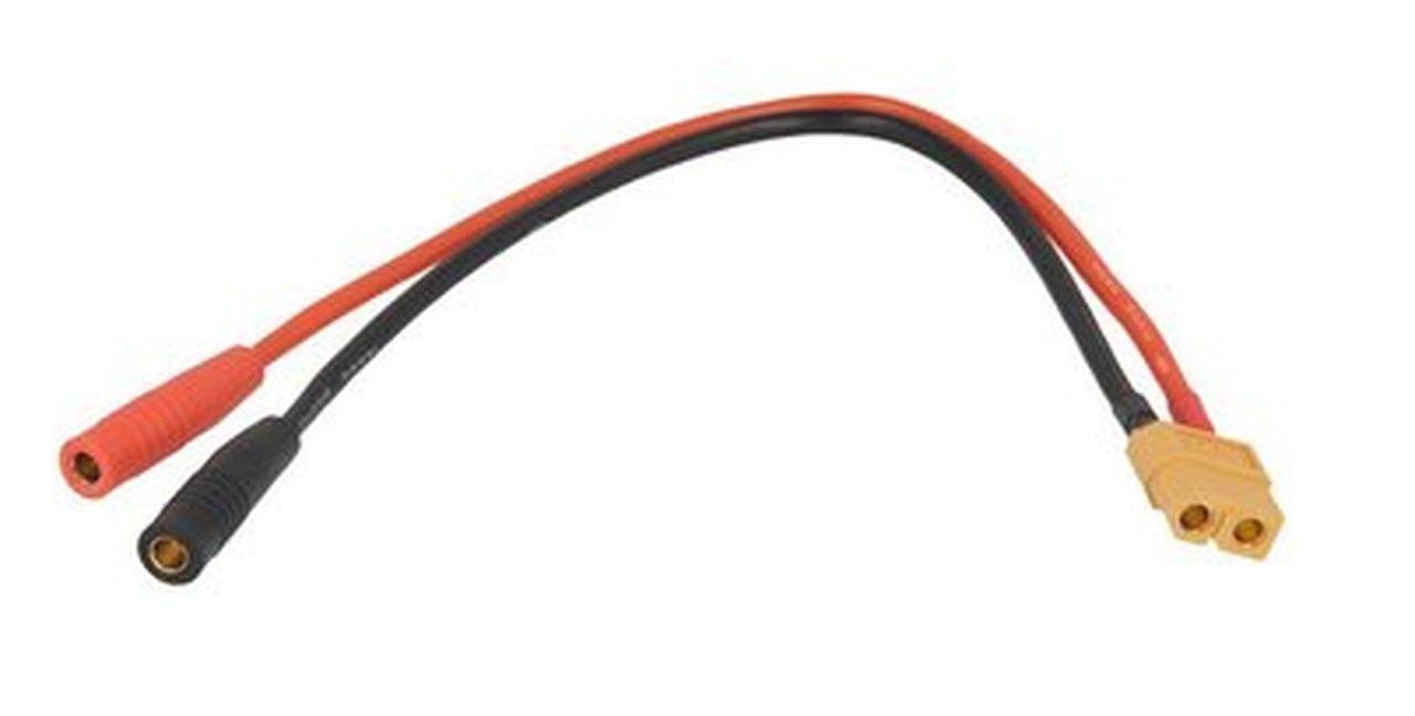 Modster Ladekabeladapter XT60 auf 4mm Buchse (passend für Duo Charge MD11214