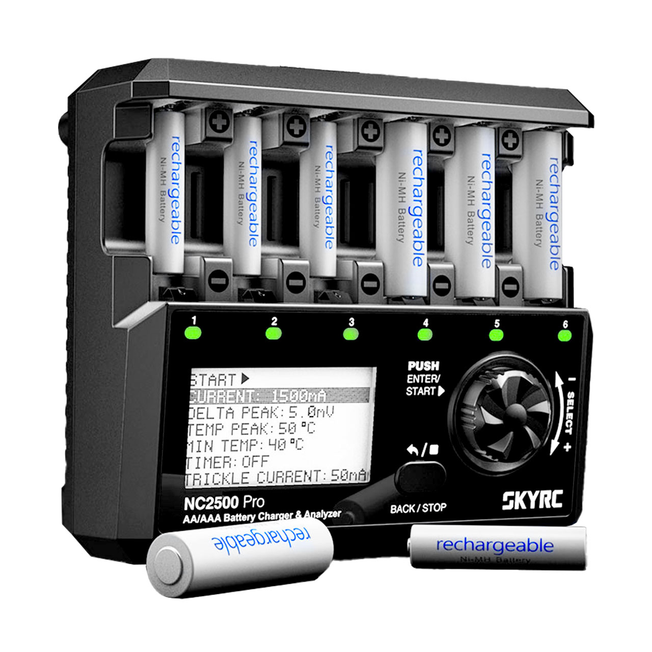 SkyRC NC2500 Pro für 6xAA/AAA DC 3A SK-100185