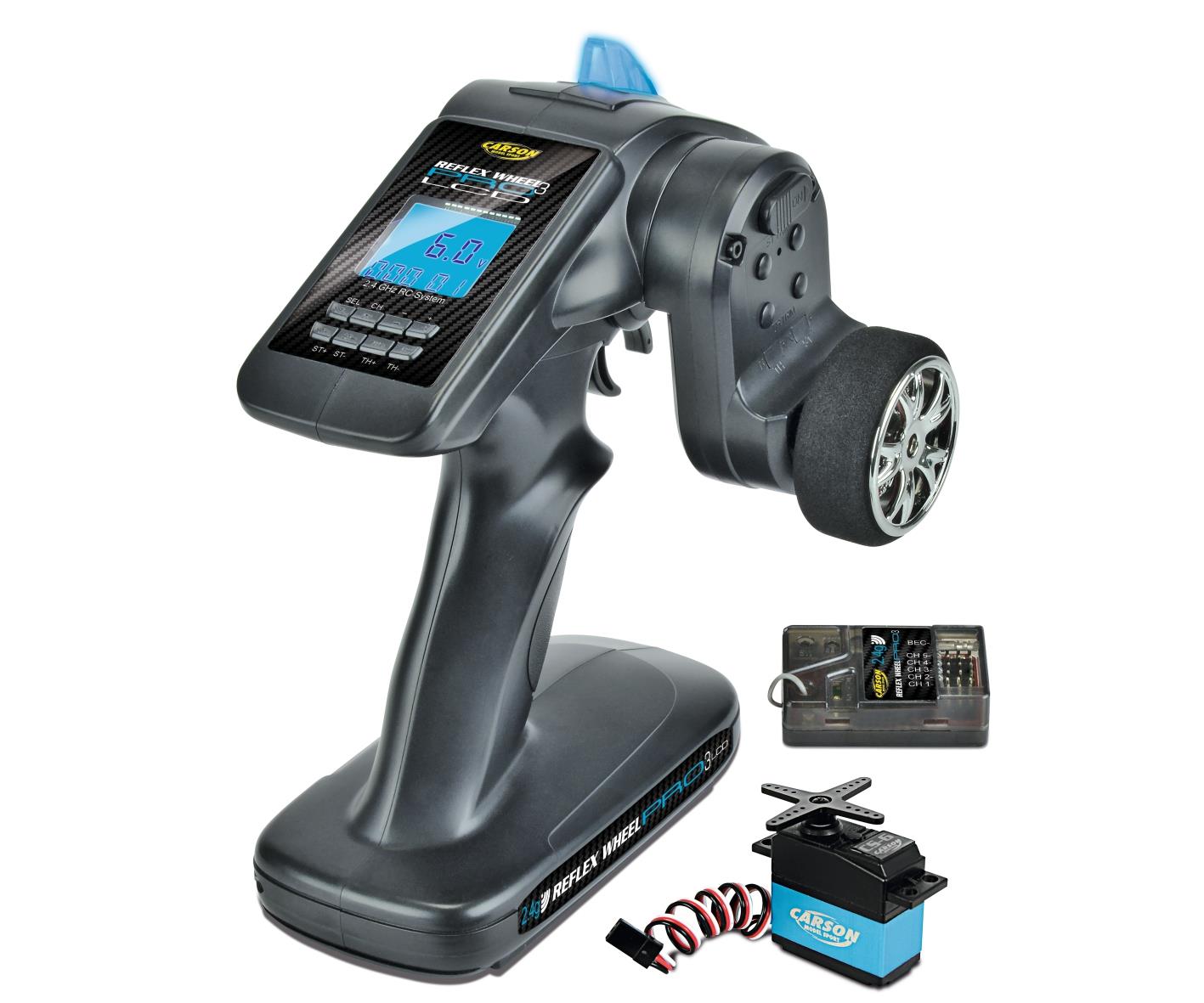 Carson 00056 FS 3K ReflexWheel Pro3 LCD 2.4G wasserf. 500500056