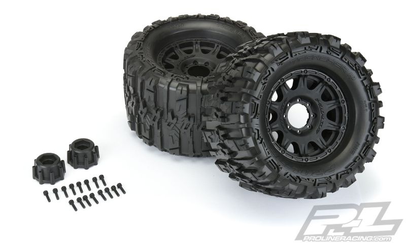 Pro-Line Trencher BELTED 3.8Zolluf Raid 8x32 Felge 17mm MT v/h (Removeable Hex) 10155-10