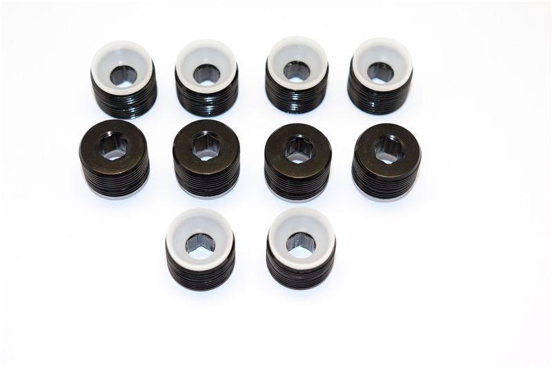 GPM Alu Schrauben für Pivotballs schwarz (10 Stk.) ARRMA Nero 6s MAN021/ADCBK
