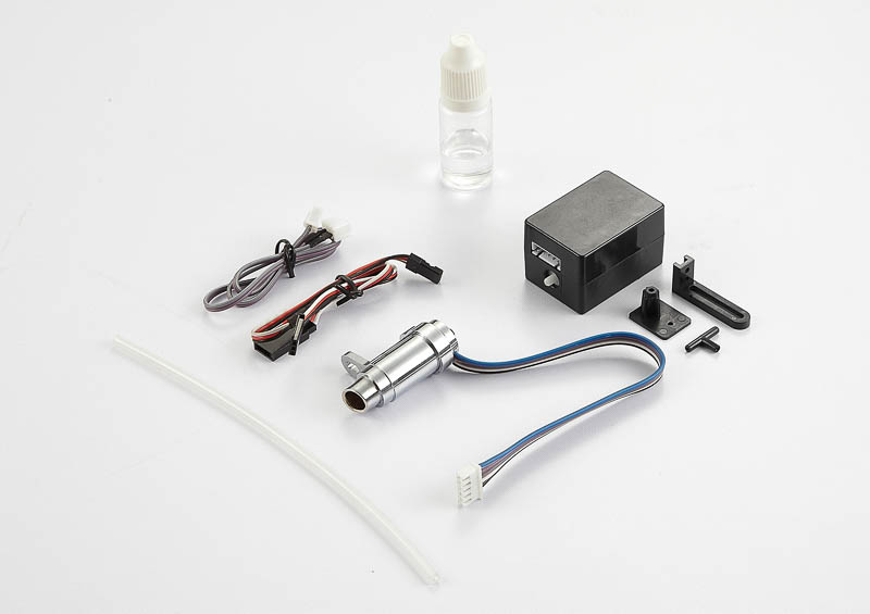 KB48507 Auspuffanlage mit Dampf und LED
