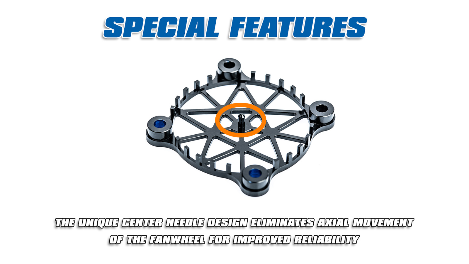 LRP WorksTeam Aluminium Schutzgitter V2 für 40mm Lüfter