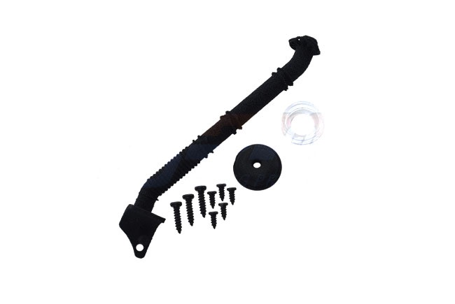 GPM Luftfilterschnorchel schwarz Traxxas-4M Land Rover Defender