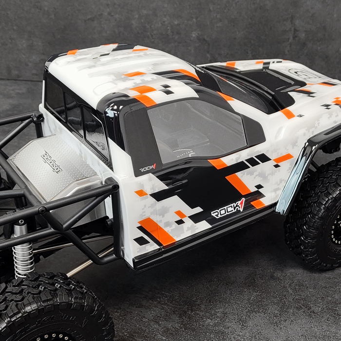 Bittydesign ROCK1 1/10 Clear Body for 313mm Wheelbase Crawler Pre-Cut (Only Cab) BDCR-RK1-C