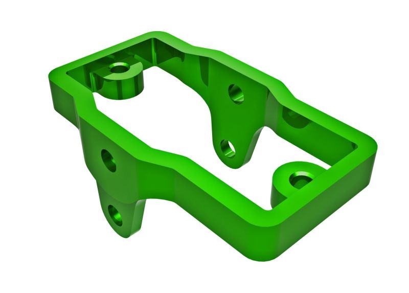 Traxxas Servohalterung 6061-T6 Aluminum Grün eloxiert 9739-GRN