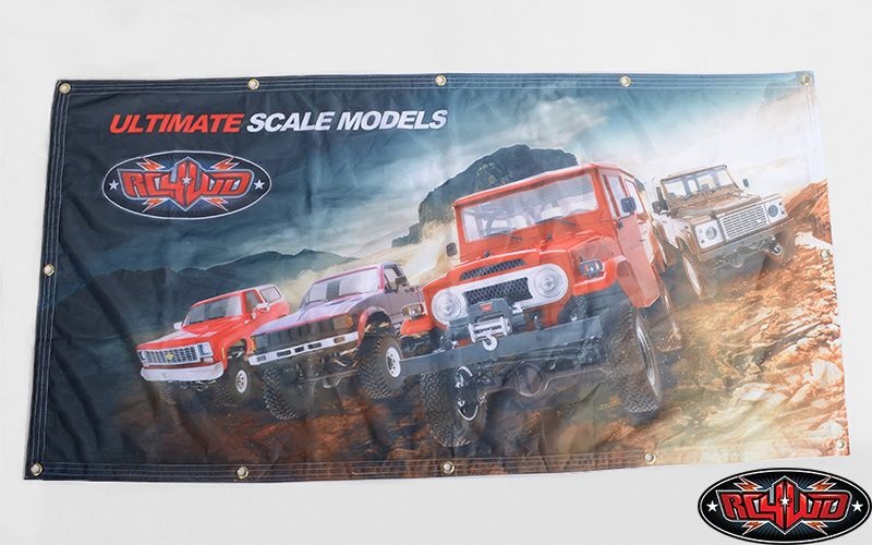 RC4WD 2x4 Cloth Banner Z-L0162