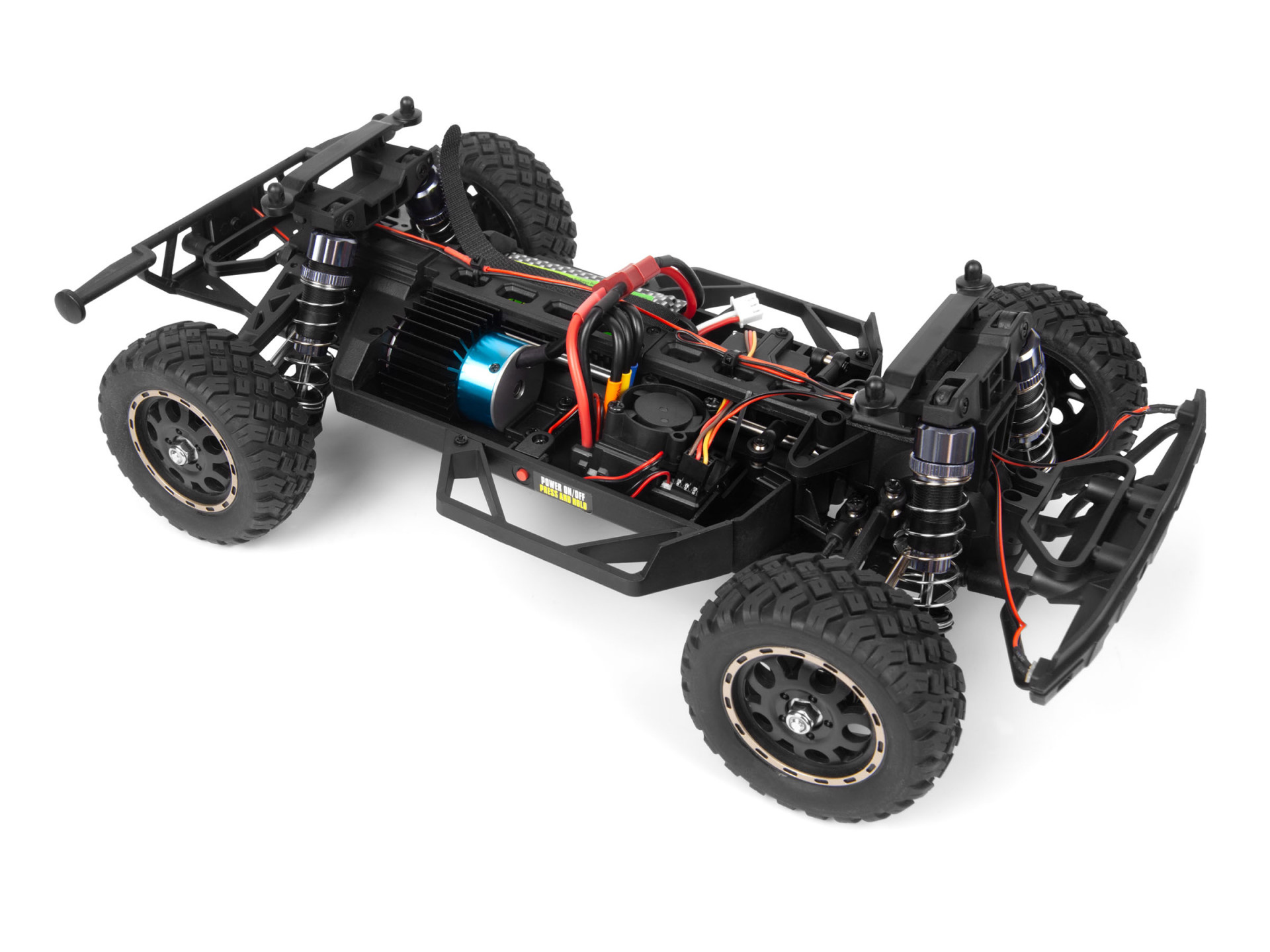 BLACKZON Viper SC Turbo 1/16 4WD Brushless SCT Rot/Orange 540275 - Abbildung 4