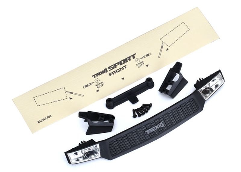 Traxxas 8116 Grill, Grill-Retainers (2), Licht-Gehäuse (2), Linse (2) (fü