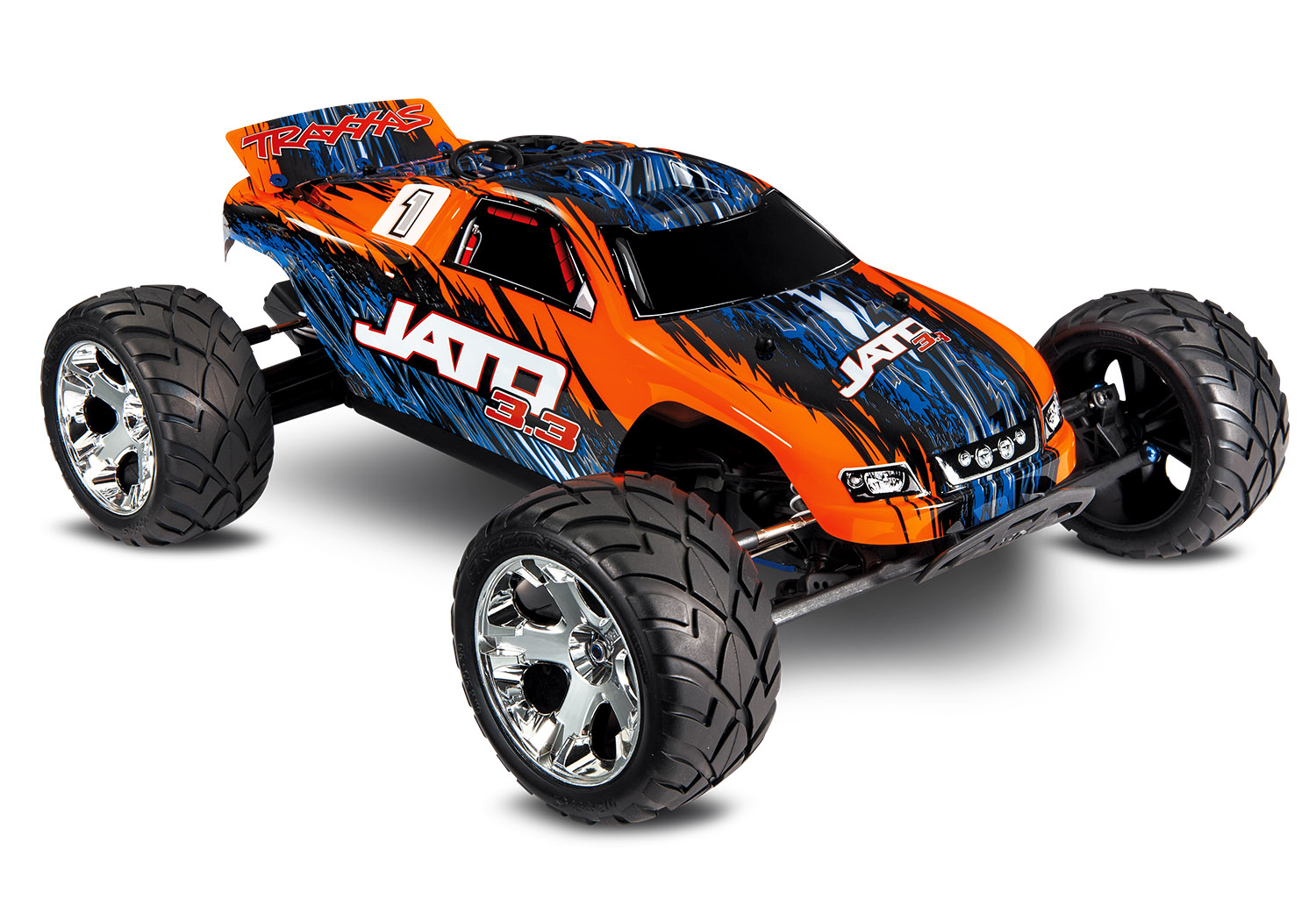 Traxxas Jato Orange RTR TRX3.3 Verbrenner 2WD Renntruck 55077-3 - Abbildung 2