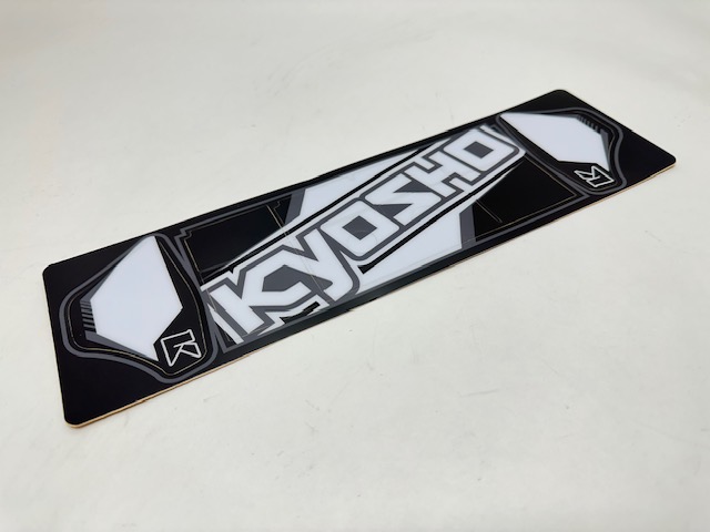 Kyosho Dekorbogen für Heckspoiler 1:8 Inferno MP10 - Weiss IFD100-WW