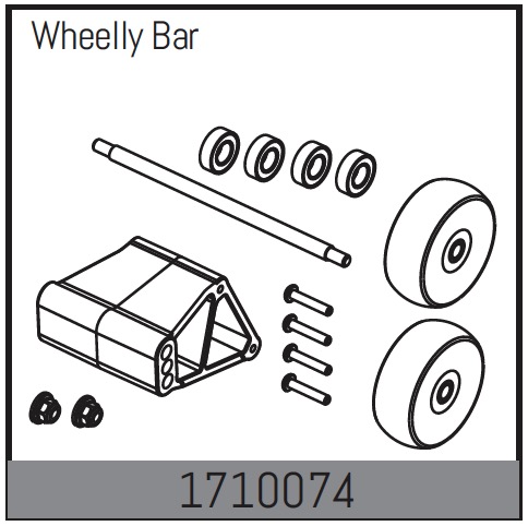 Absima Wheelie Bar 1710074