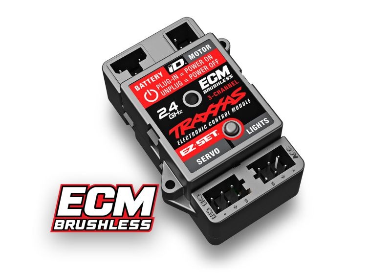 Traxxas BL-Regler-Empänger-Einheit TRX-4M, High Trail & MT 6254 - Abbildung 1