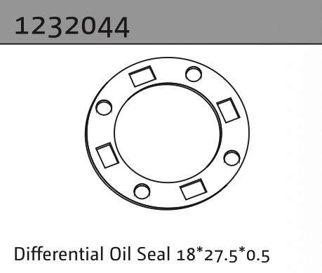 Absima Differential Öldichtung 18*27.5*0.5 1232044