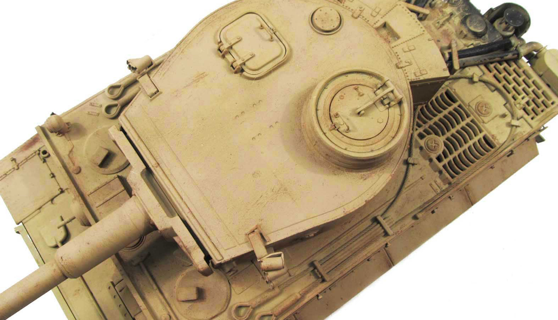Amewi Tiger I Professional Line III Panzer Metal RTR 2.4G Desert Yellow 23078 - Abbildung 6