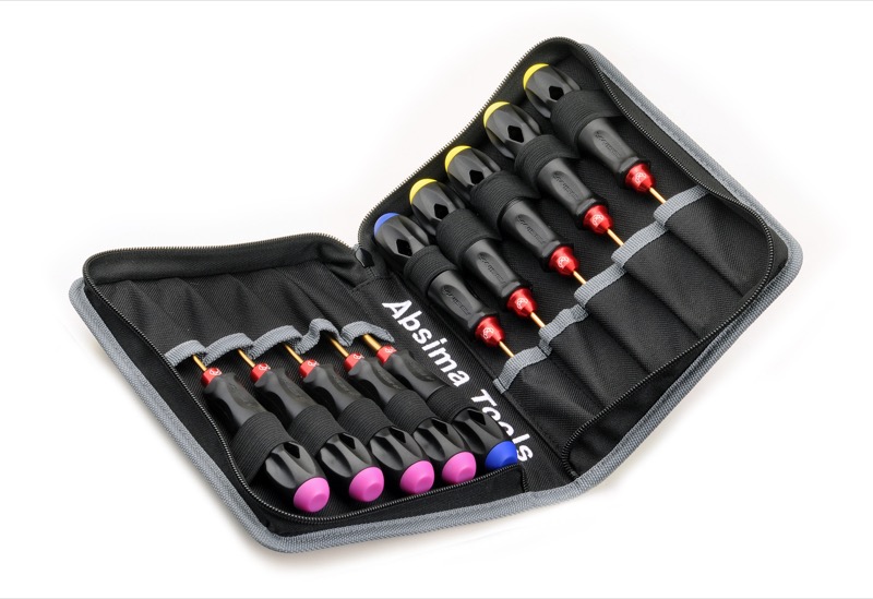 Absima Werkzeugtasche inkl. 10 St.Titanium Pro Tools 3000077