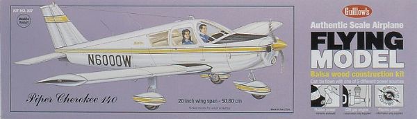 Guillow Piper Cherokee 140 Balsabausatz 307